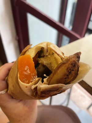   at Officina Vegana in Naples