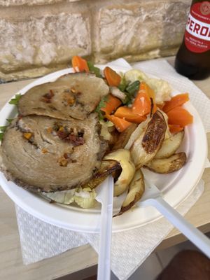   at Officina Vegana in Naples