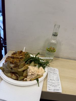   at Officina Vegana in Naples