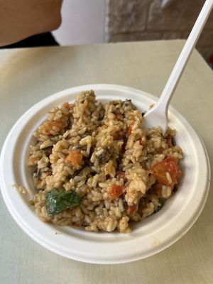   at Officina Vegana in Naples