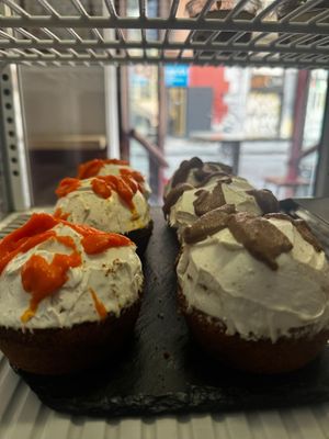 Cake at Officina Vegana in Naples