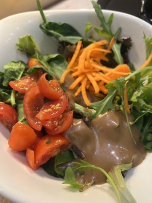 Crunchy side salad x 2   at Vapiano in Marne-la-vallee