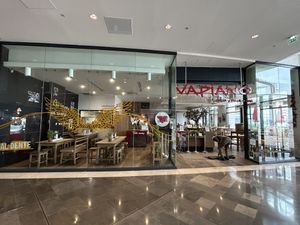 located inside the shopping mall, offers outdoor and indoor seating   at Vapiano - Les Terrasses du Port in Marseille