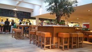 Interior at Vapiano in Lausanne