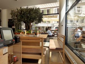 Interior at Vapiano in Geneva