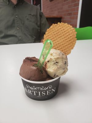  at Artisen Gelato in Matthews