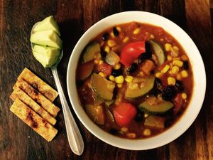 Mexican Soup at Glo Foods in Bath