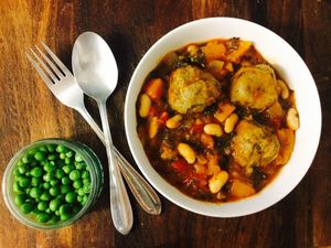 Meal Package: Stew and Dumplings.
 at Glo Foods in Bath