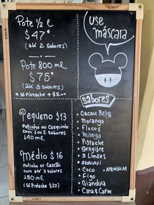 Cacau belga is my favorite  at Alfreddo Veggani in Sao Paulo