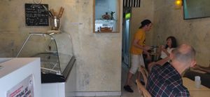 Inside at Alfreddo Veggani in Sao Paulo