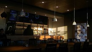 counter at Mezza Lebanese Kitchen in Upper Tantallon