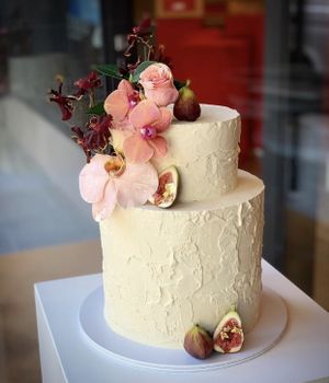 Our glorious wedding cake. at Tidbit Cakes - Online in Richmond