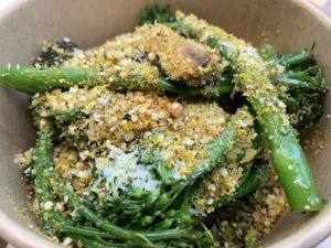 Super green gnocchi. Nice! #Veganuary at SoulPod Foods in Croydon