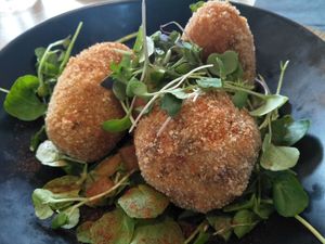 Arancini at SoulPod Foods in Croydon