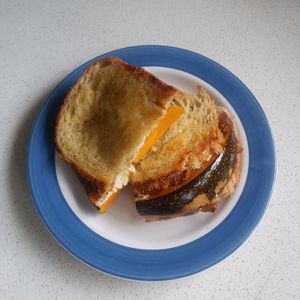 Pumpkin toastie at SoulPod Foods in Croydon