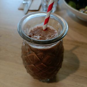 Choc banana smoothie at SoulPod Foods in Croydon