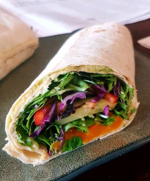 The wrap at SoulPod Foods in Croydon