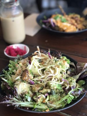 Udon noodle salad at SoulPod Foods in Croydon