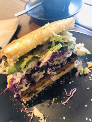 Tempeh Reuben  at SoulPod Foods in Croydon