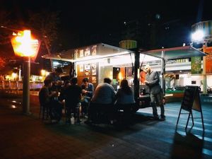 Full house!  at Edd's CookHouse - Food Truck in Taichung