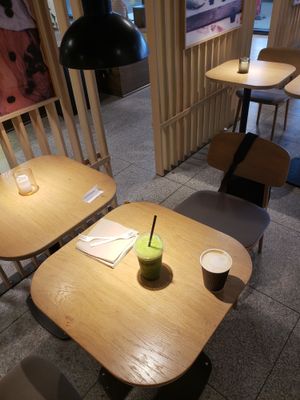 The hygge seating area at CPH - 42°Raw - T2 in Copenhagen