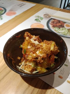 Cauliflower at Wagamama in Peterborough