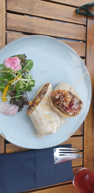 Burrito at Fryends in Brno