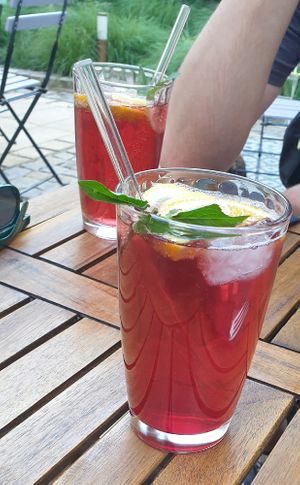 Homemade lemonade at Fryends in Brno