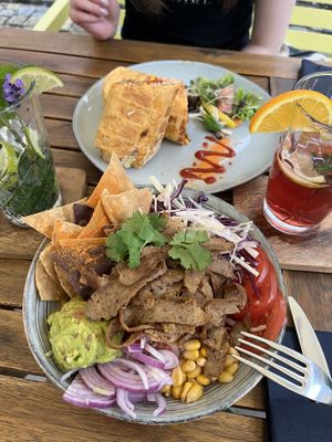 Naked burrito bowl   at Fryends in Brno