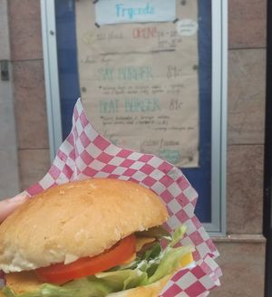 Delicious Say Burger :-) at Fryends in Brno