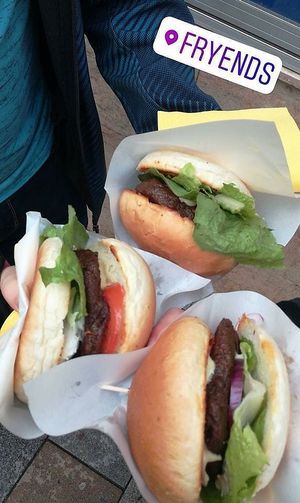 Delicious Say Burger :-) at Fryends in Brno