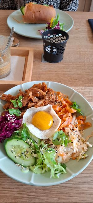 Bibimbap at Fryends in Brno