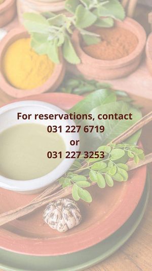 Menu 2022 #Veganuary at Jetwing Ayurveda Pavilions in Negombo