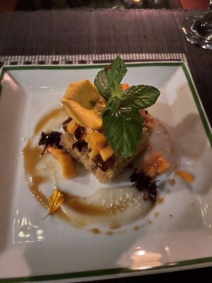 Mango cake  #Veganuary at Jetwing Ayurveda Pavilions in Negombo