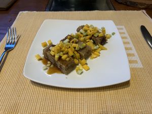 Date Semolina Pudding   at Jetwing Ayurveda Pavilions in Negombo