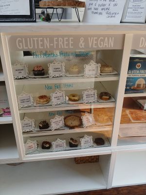 Some donut options at HaleLife Bistro & Bakery in St Petersburg