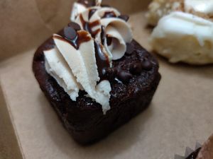 Iced coffee Brownie at HaleLife Bistro & Bakery in St Petersburg
