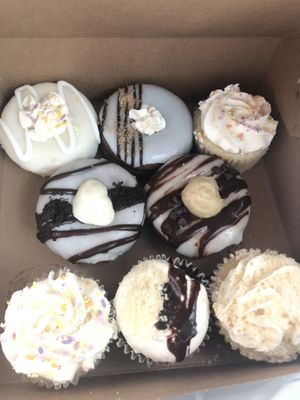 Cupcakes and donuts   at HaleLife Bistro & Bakery in St Petersburg