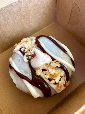 Samosa donut! at HaleLife Bistro & Bakery in St Petersburg