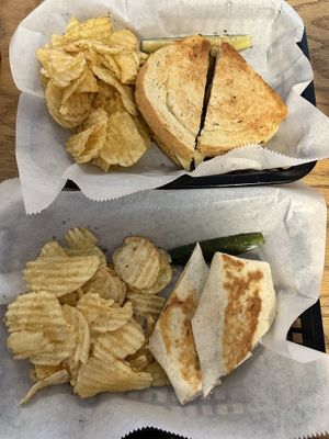 Mary Shelley (top) and Ada Lovelace (bottom)  at Southland Books and Cafe in Maryville