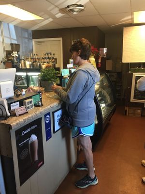 Counter at Southland Books and Cafe in Maryville