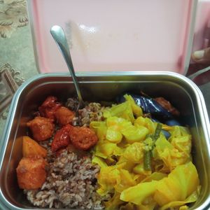 Cai fan vegan at Just Greens 绿清清 - Yishun in North Singapore