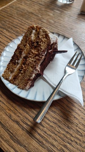 Tiramisu cake at Cafe Rooster in Oulu