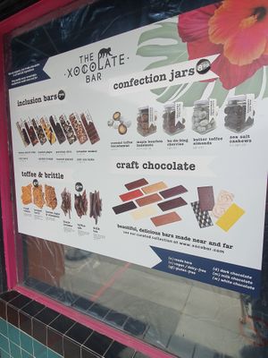 Vegan chocolate  at The Xocolate Bar in Berkeley