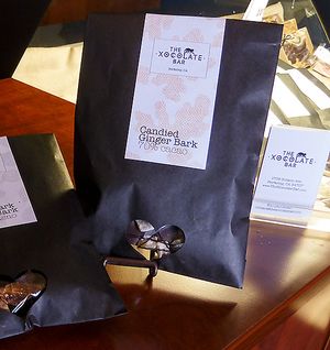 Candied Ginger Bark at The Xocolate Bar in Berkeley