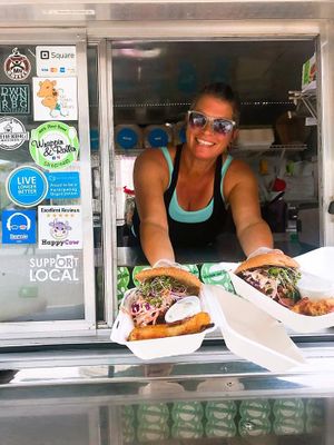 Service with a smile! at Wrappin & Rollin in Roseburg