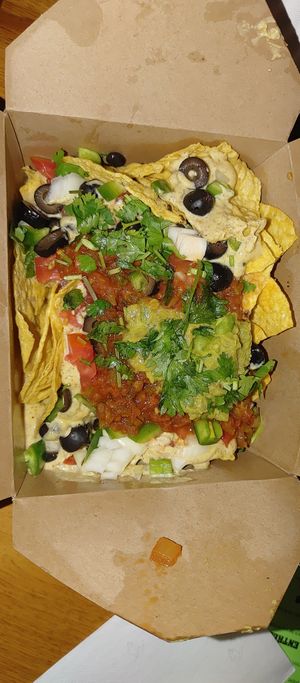 Nachos at Wrappin & Rollin in Roseburg