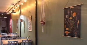 New warm and cozy indoor dining experience at Wrappin & Rollin in Roseburg