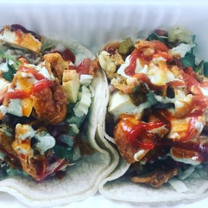 Tofu tacos at Wrappin & Rollin in Roseburg