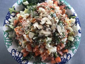 One of our yummy bowls  at Wrappin & Rollin in Roseburg